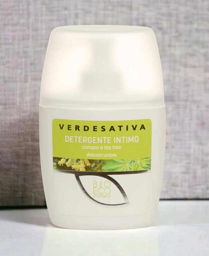 Detergente intimo Unisex canapa e Tea Tree