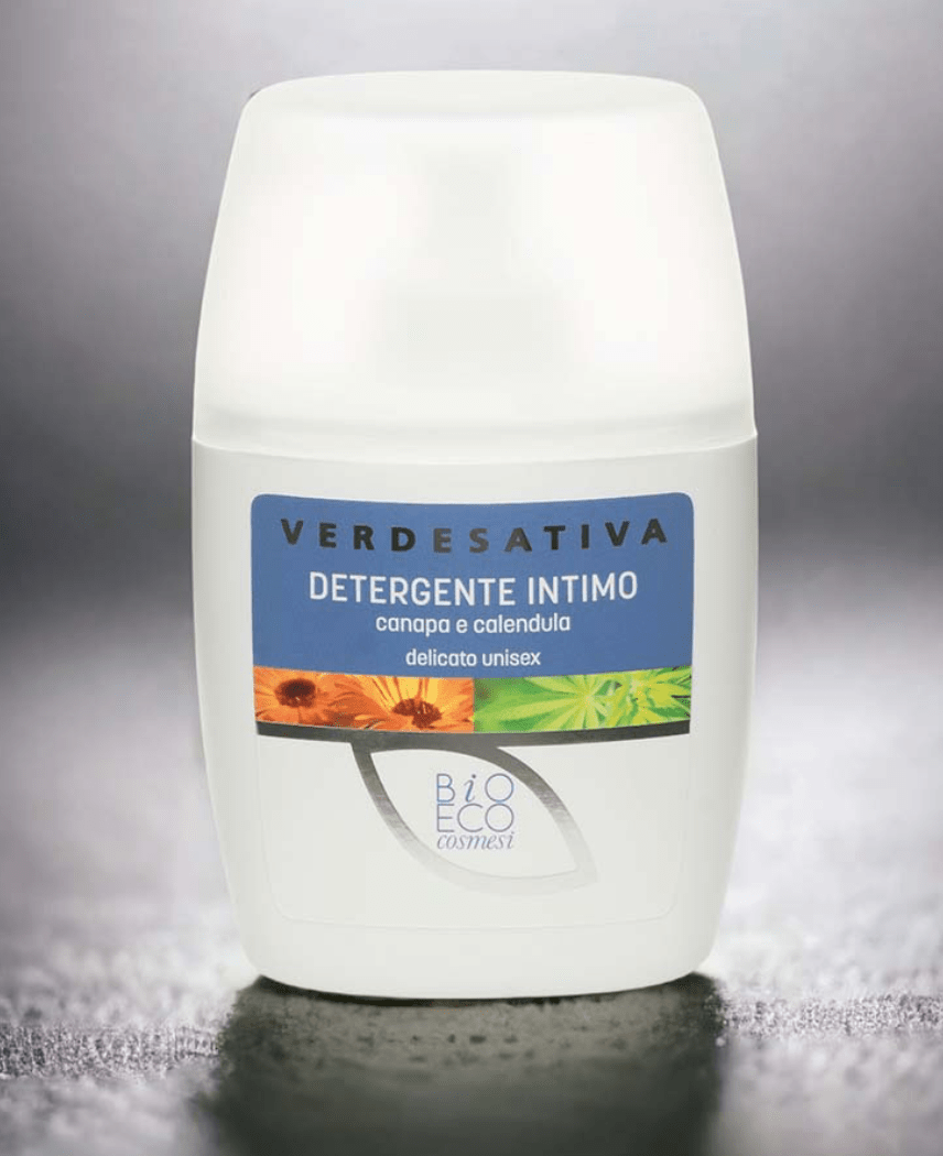Detergente intimo Unisex canapa e calendula 250ml Verdesativa