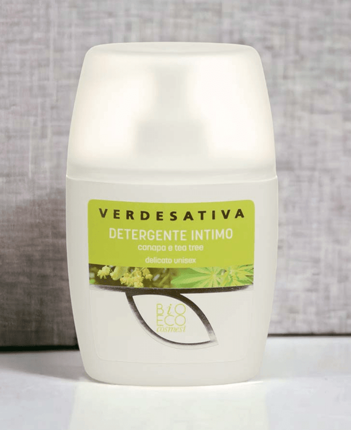 Detergente intimo Unisex canapa e Tea Tree Verdesativa