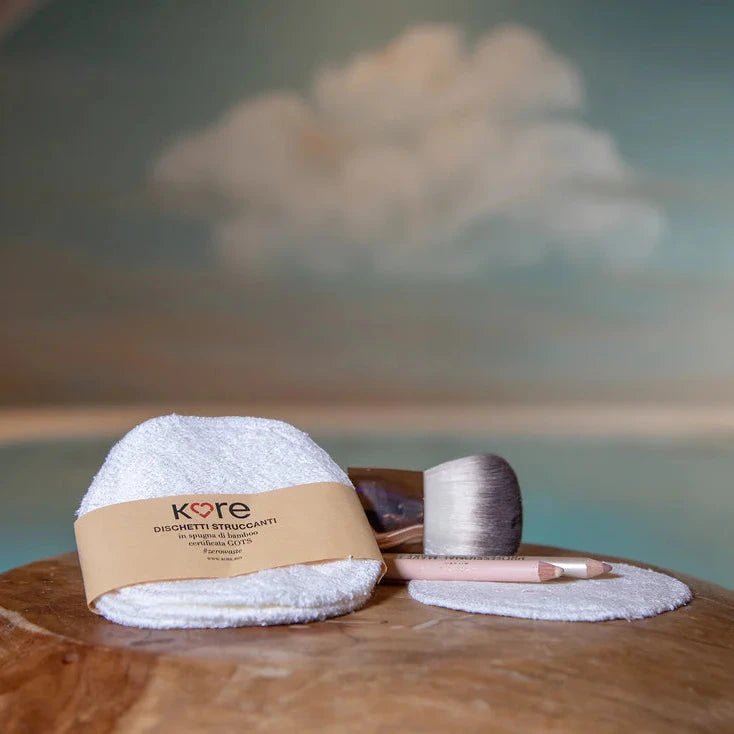 Dischetti struccanti Peonia in spugna di bambù (3 pezzi) Kore srl