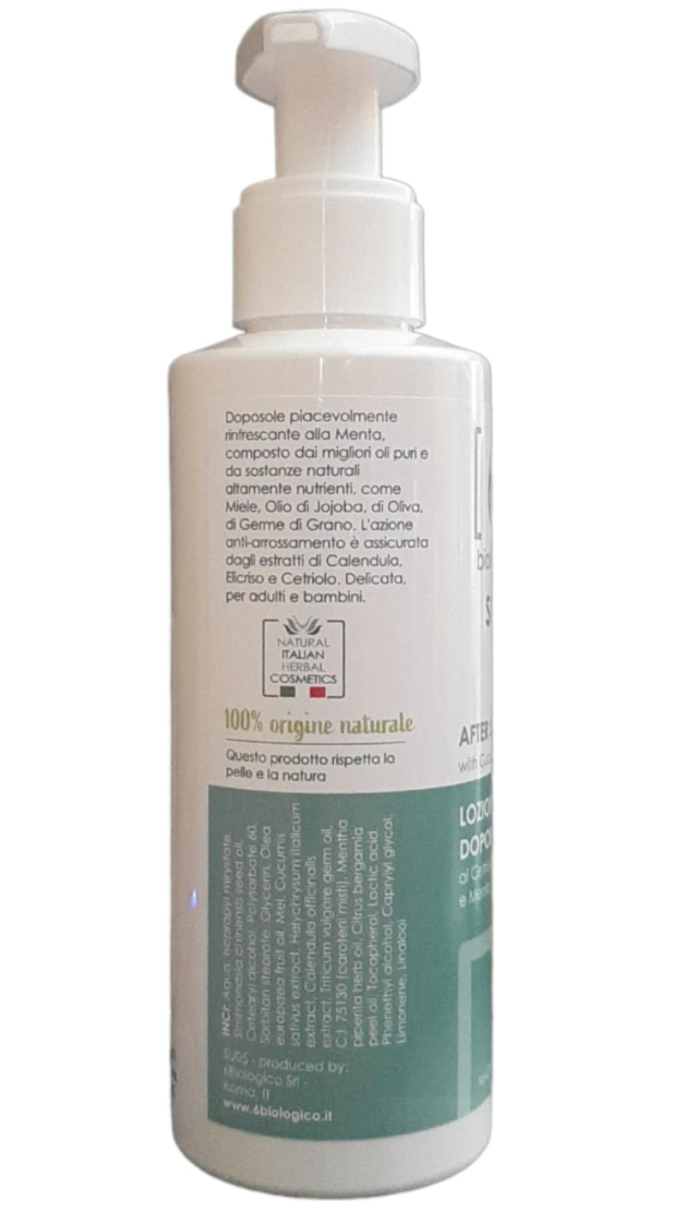 Lozione doposole al Cetriolo & Menta 150ml
