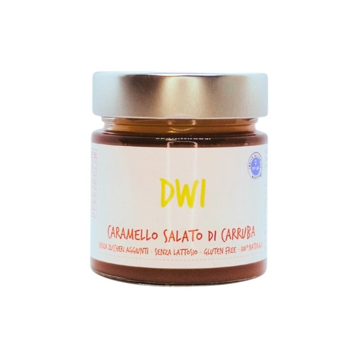 Caramello salato di carruba e anacardi Dwi 200g