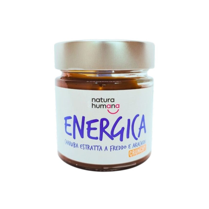 Crema spalmabile proteica Energica con carruba e arachidi 200g