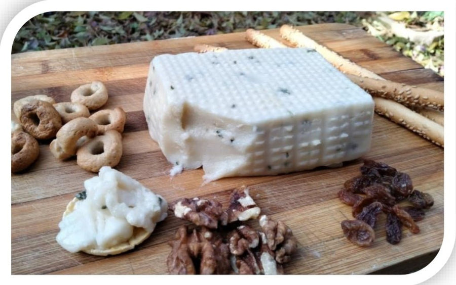 Erborino fresco di soia con erba cipollina vegan bio 250g Caseificio Vegano Ferrante