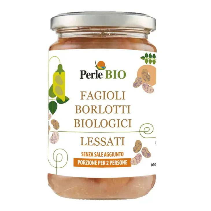Fagioli borlotti bio lessati 290g A.G.R. s.r.l.
