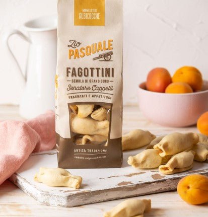 Fagottini con confettura di albicocca 280g Zio Pasquale