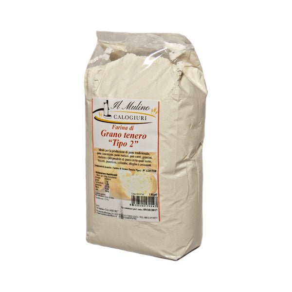 Farina di grano tenero tipo 2 Molino Calogiuri