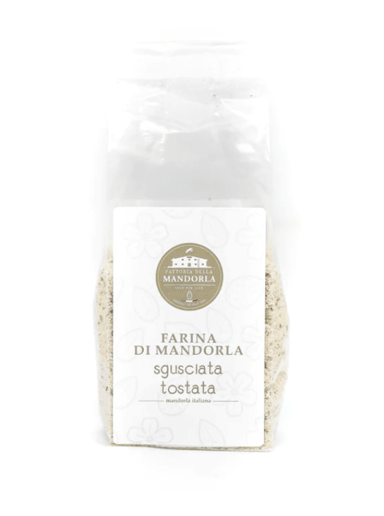 Farina di mandorla sgusciata tostata 125g Fattoria della Mandorla