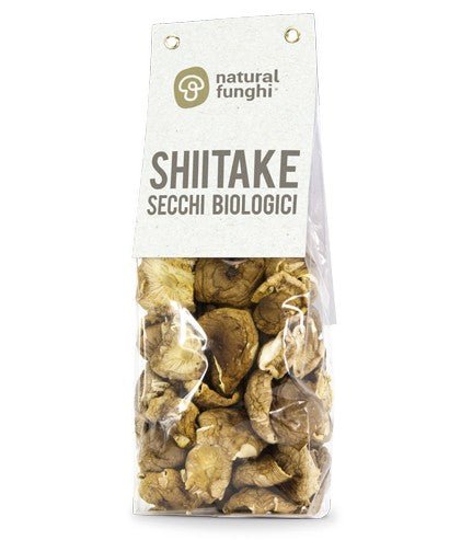 Fungo Shiitake secco Lazio bio Natural Funghi