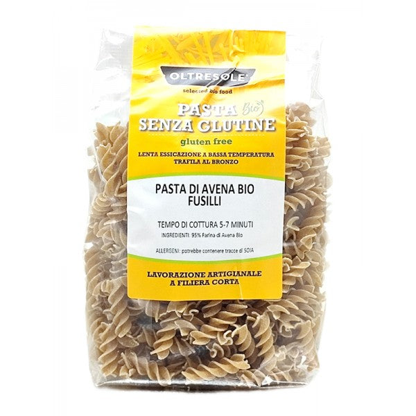 Fusilli di avena bio senza glutine 350g
