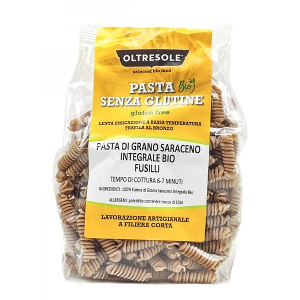 Fusilli di grano saraceno bio senza glutine 350g Oltresole S.r.l.