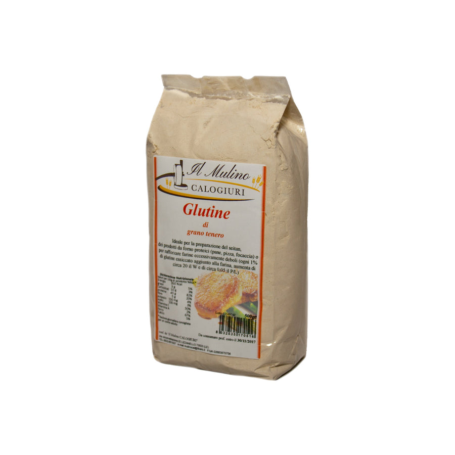 Glutine di grano tenero 500g Molino Calogiuri