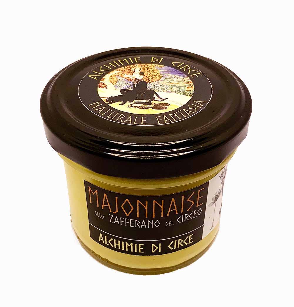 Majonnaise artigianale allo Zafferano del Circeo - 120g - Alchimie di Circe - ZiaCris DispensAttiva