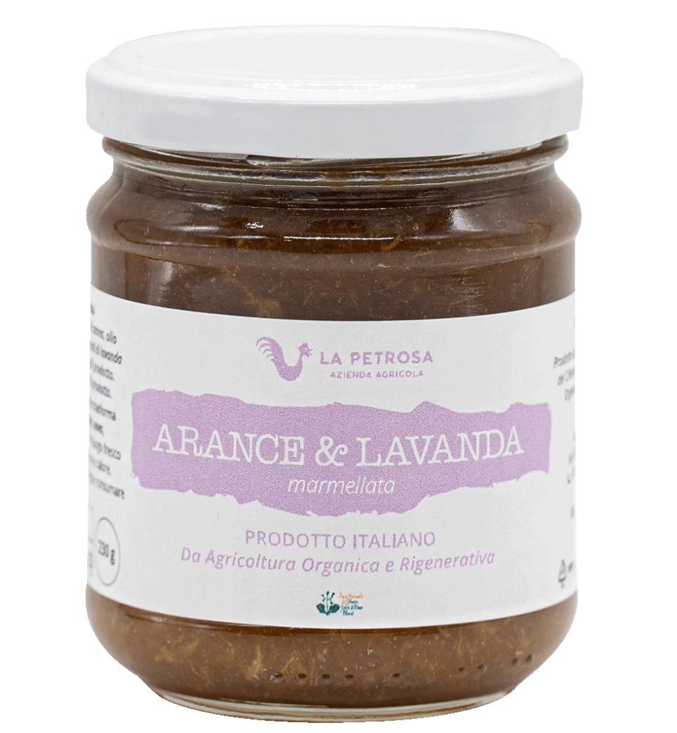 Marmellata arance e lavanda 230g