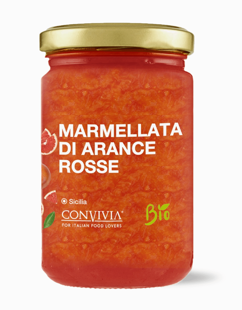 Marmellata di arance rosse 360g CONVIVIA for italian food lovers