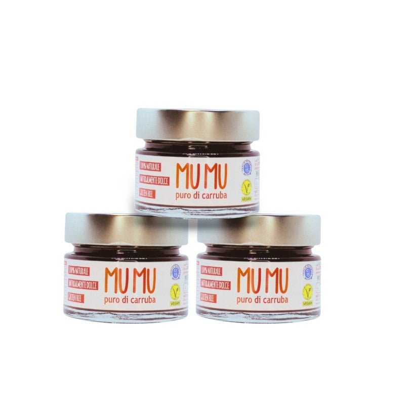Melassa pura di carruba estratta a freddo "MuMu" 130g - 3 pezzi - Natura Humana - ZiaCris DispensAttiva