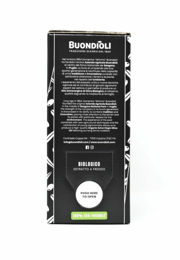 Olio extra vergine di oliva biologico Classico 3l