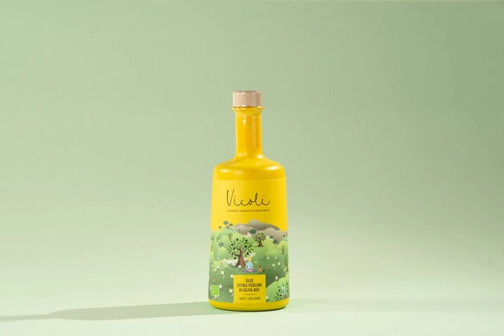Olio extra vergine d'oliva biologico Bottiglia 500ml Vicoli Azienda Agricola Biologica
