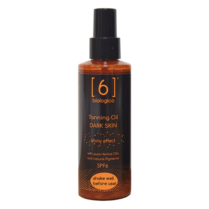 Olio solare spray Dark skin SPF6 shiny effect 150ml