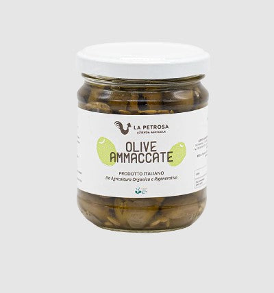 Olive ammaccate in olio evo e finocchietto 160g