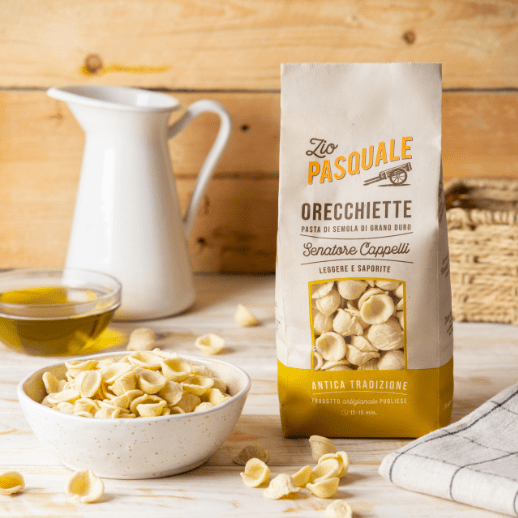 Orecchiette di Semola Senatore Cappelli 500g Zio Pasquale