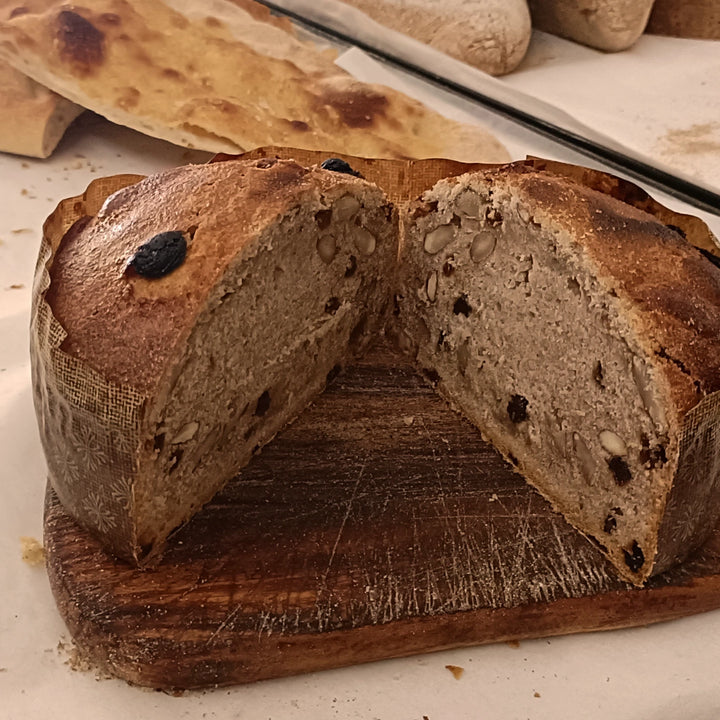 Pan di Natale artigianale bio vegan 750g InFarinatura di Manuel Perego