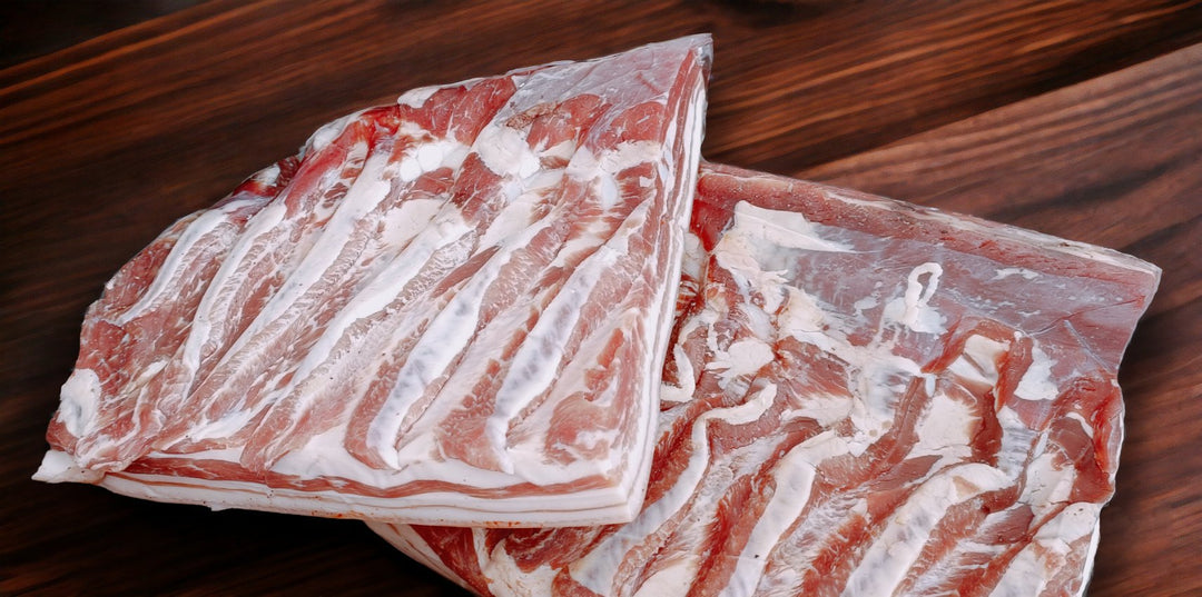 Pancetta tesa di maiale all'etto