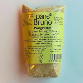 Pangrattato di grano tenero tipo 0 biologico 150g