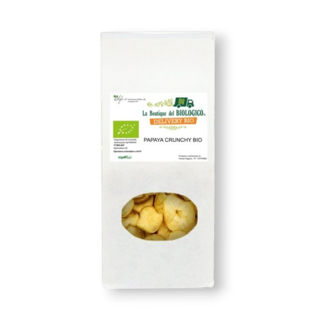 Papaya disidratata cruda a fette crunchy bio 25g BLife