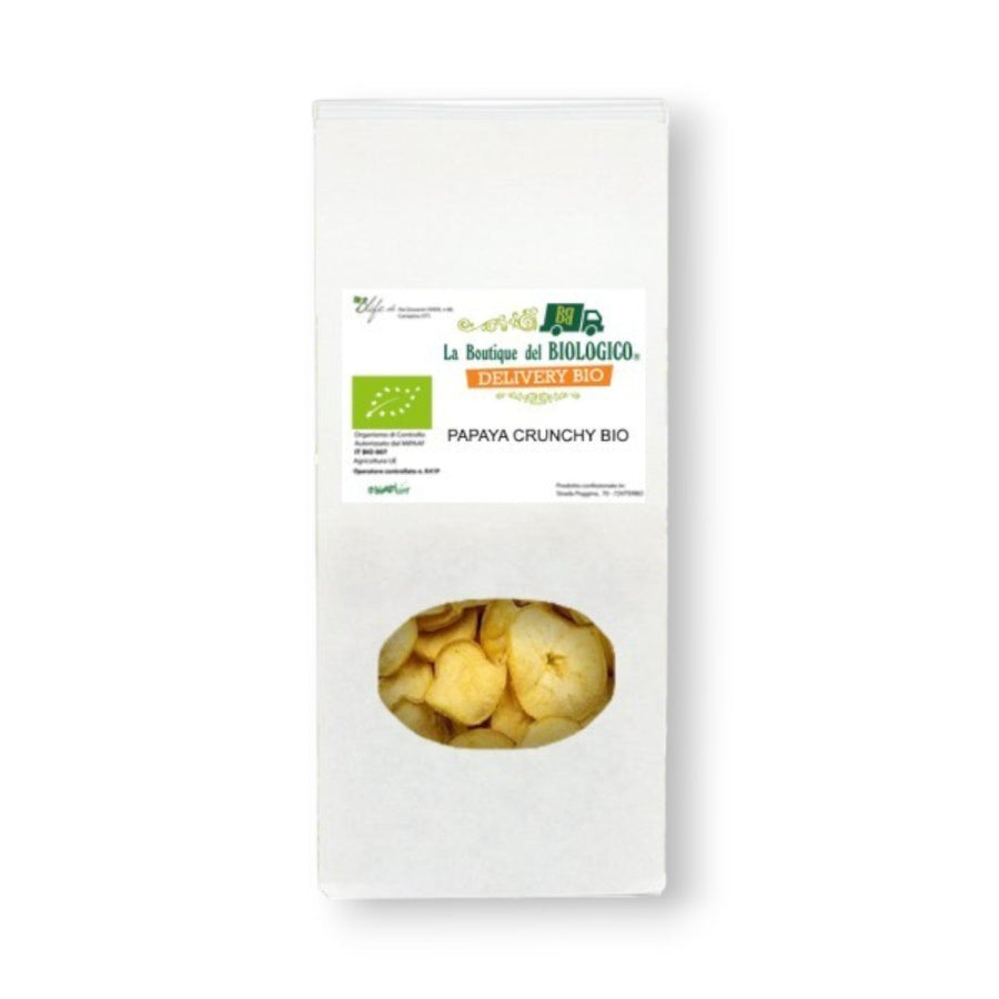 Papaya disidratata cruda a fette crunchy bio 25g BLife