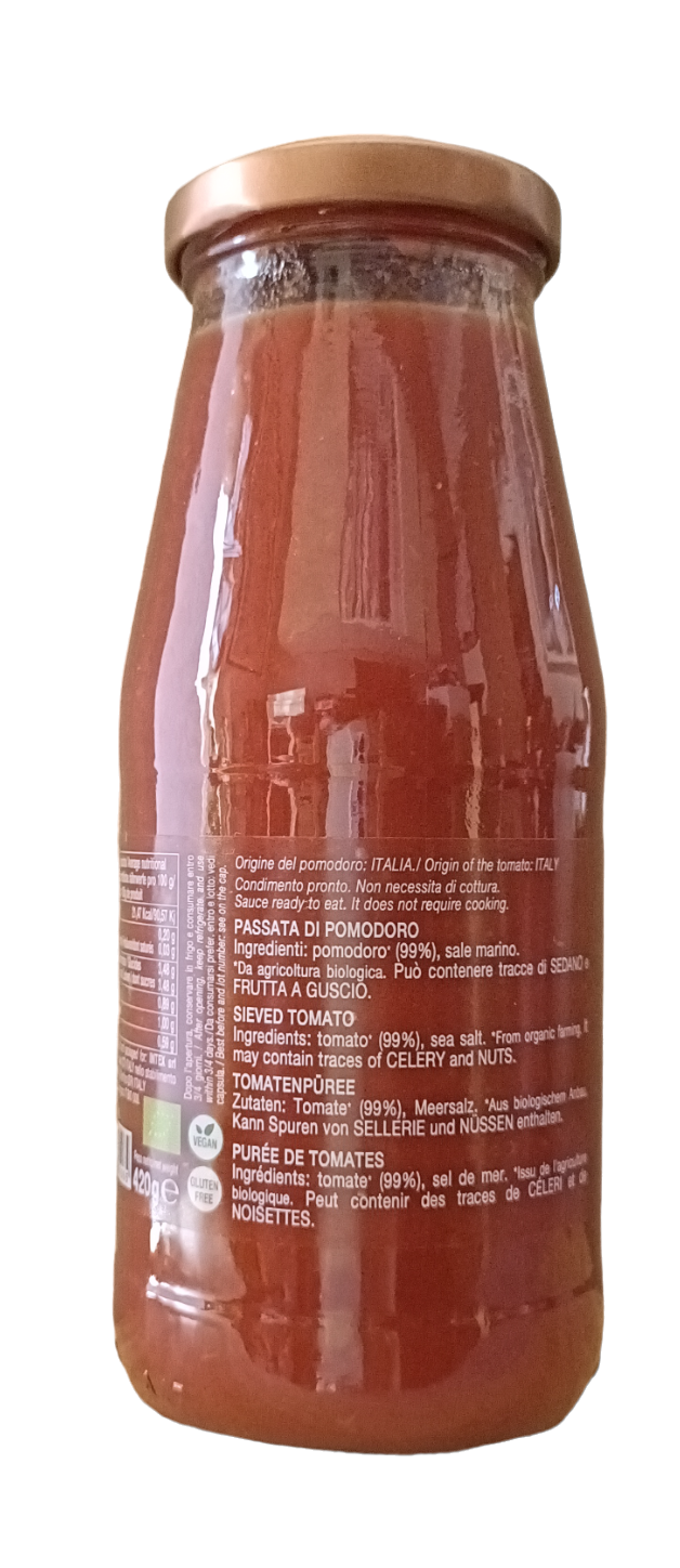Passata di pomodoro biologica 420g