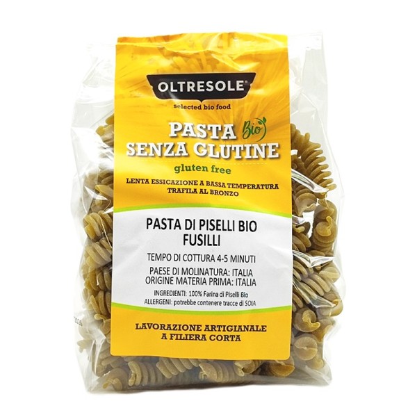 Fusilli di piselli bio senza glutine 350g