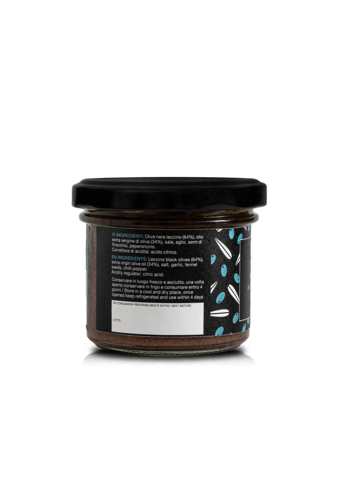 Pate’ di olive Leccino 125g BuondiOli