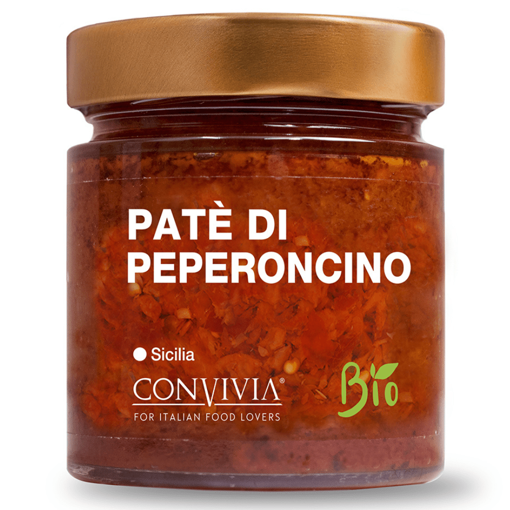 Paté di peperoncino bio 190g CONVIVIA for italian food lovers