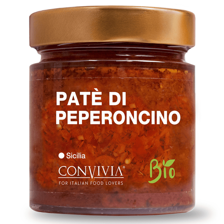 Paté di peperoncino bio 190g CONVIVIA for italian food lovers