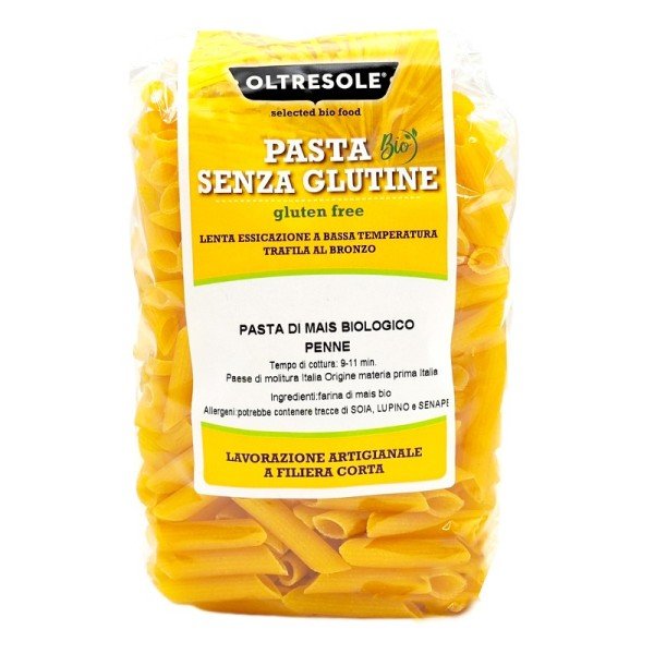 Penne di mais giallo bio senza glutine 350g Oltresole S.r.l.