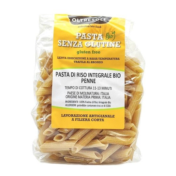 Penne di riso integrale bio senza glutine 350g Oltresole S.r.l.