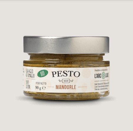Pesto alle mandorle bio senza glutine 90g - Società Cooperativa Sociale L'Arcolaio - ZiaCris DispensAttiva