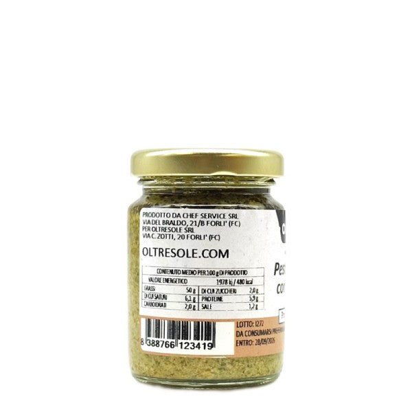 Pesto di canapa e rucola bio senza glutine 90g