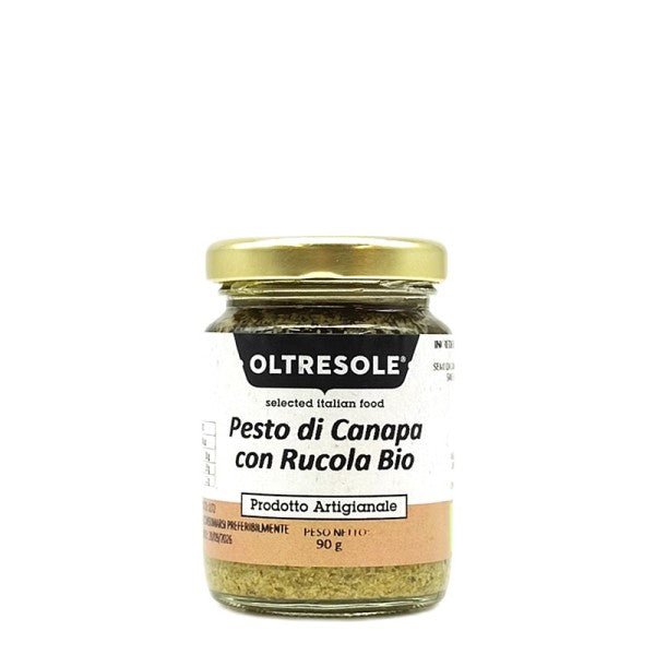 Pesto di canapa e rucola bio senza glutine 90g Oltresole S.r.l.