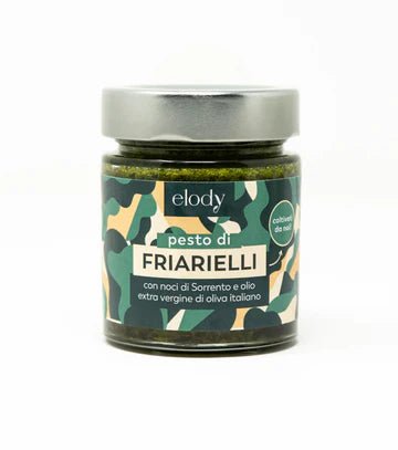 Pesto di friarielli senza aglio Medio 130g Elody
