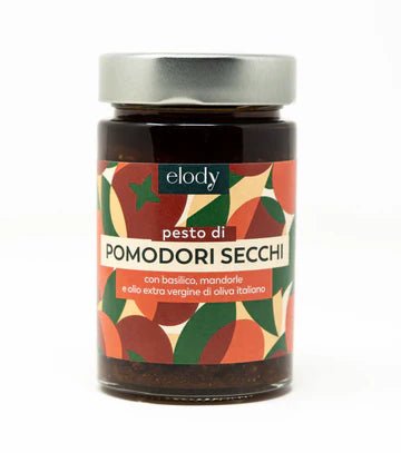 Pesto di pomodori secchi senza aglio Grande 170g Elody