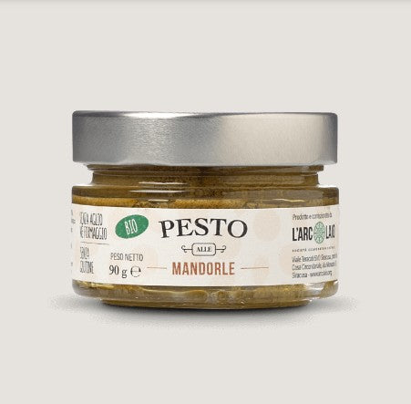 Pesto alle mandorle bio senza glutine 90g