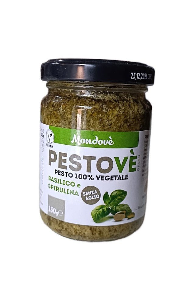 Pestovè senza aglio 100% vegetale senza lattosio e senza glutine 130g Mondovè