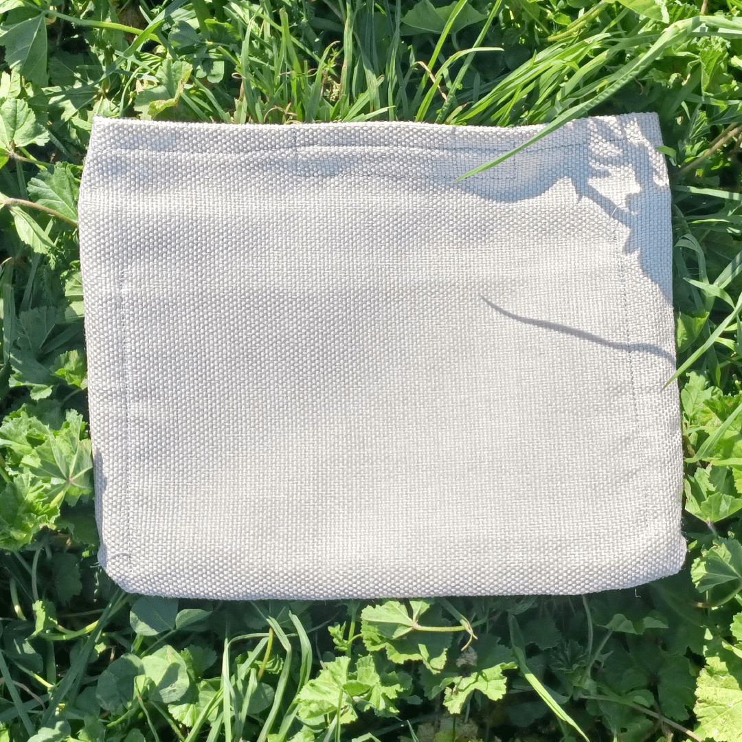 Pochette Jesolo 20x25 cm in cotone e velcro Moh! MammeOperoseHandMade