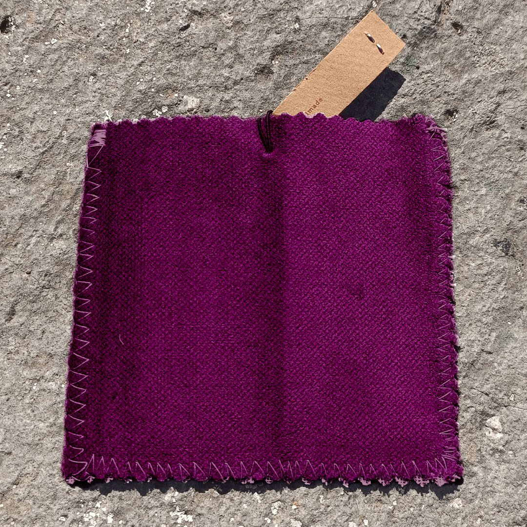 Pochette Ostia 10x10 cm in cotone Moh! MammeOperoseHandMade