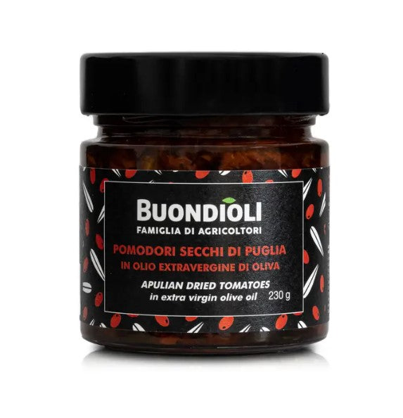 Pomodori secchi di Puglia in olio evo 230g