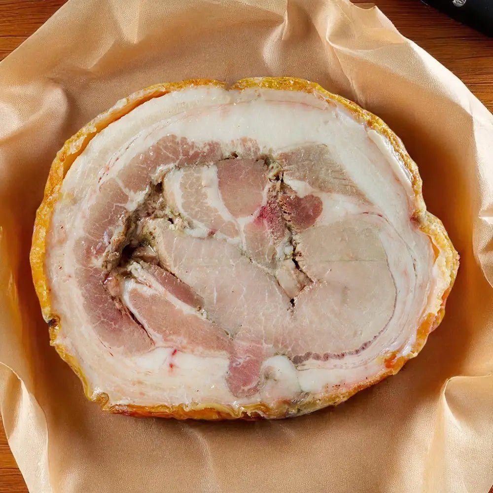 Porchetta arrosto di maiale porzionata sottovuoto 1kg (porzione intera) Azienda Agricola Pratini
