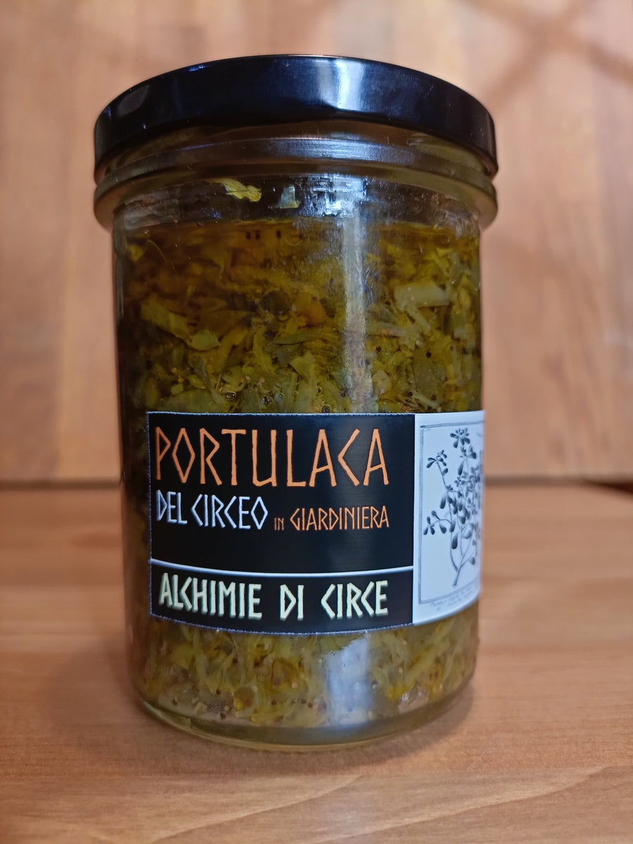 Portulaca Selvatica in giardiniera 230g Alchimie di Circe