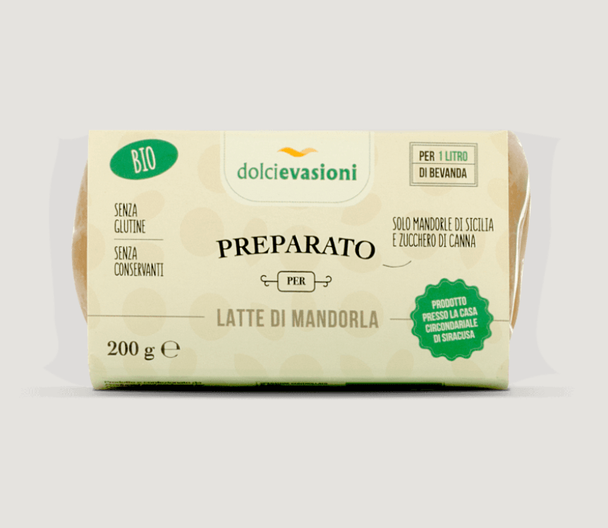 Preparato per bevanda di mandorla senza glutine 200g - Società Cooperativa Sociale L'Arcolaio - ZiaCris DispensAttiva